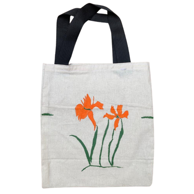Tote bag with painting-01  ( Size 9x 11 inches)