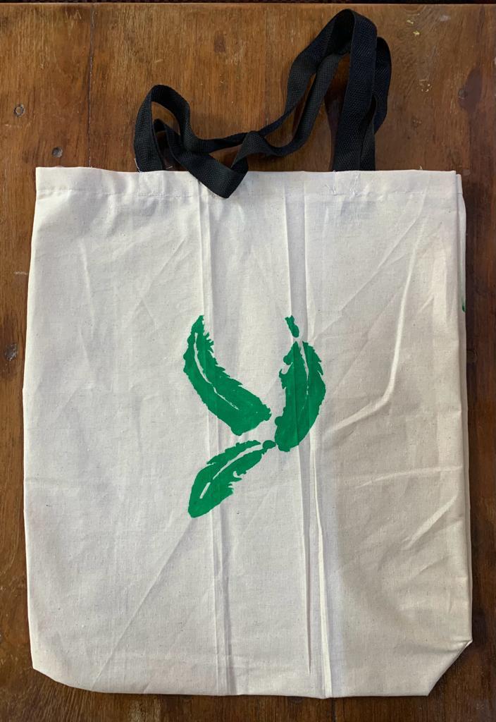Tote bag with painting-17( Size 9x 11 inches) - new